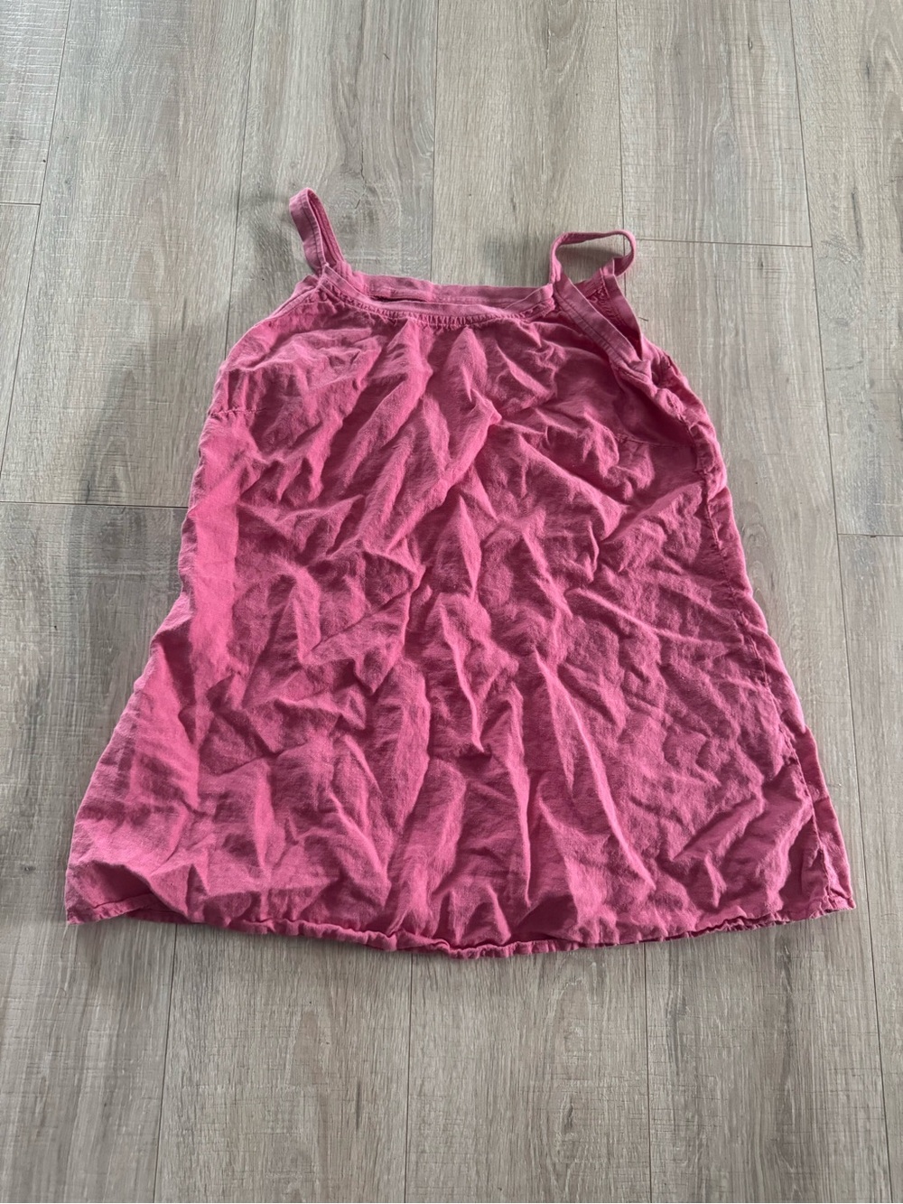 Flax linen tank